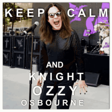 Sir Ozzy Ozzy Osbourne GIF - Sir Ozzy Ozzy Osbourne Knight Ozzy GIFs