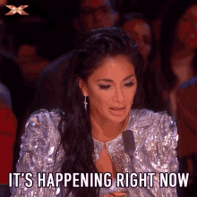 Its Happening Right Now GIF - Its Happening Right Now Nicole Scherzinger GIFs
