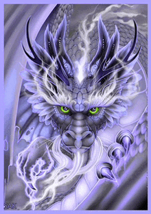 Dragon Year Of The Dragon GIF - Dragon Year Of The Dragon Purple GIFs