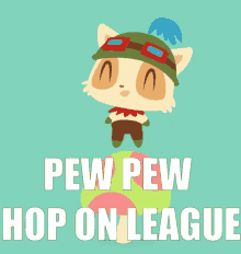 Pew Pew League GIF - Pew Pew League League Of Legends GIFs