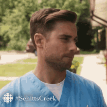 angry face dustin milligan ted schitts creek ep507