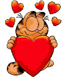 Garfield Love GIF - Garfield Love GIFs
