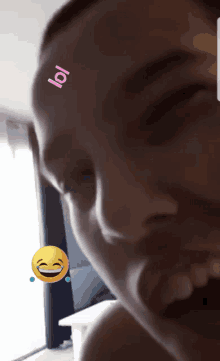 lol emoji smile selfie