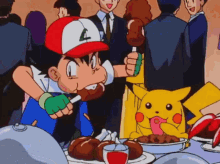 Pokémon Eating GIF - Pokémon Eating Ash GIFs