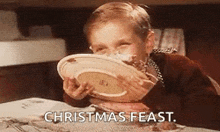 A Christmas Story Eat GIF - A Christmas Story Eat Food GIFs