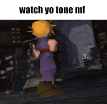 Watch Yo Tone Mf Cloud Strife GIF - Watch Yo Tone Mf Cloud Strife Sephiroth GIFs