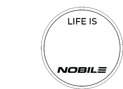 Logo Nobile Nobile Sticker - Logo Nobile Nobile Iridenobile Stickers