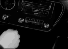 radio car knob twist old school
