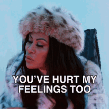 Youve Hurt My Feelings Too Real Housewives Of Salt Lake City GIF - Youve Hurt My Feelings Too Real Housewives Of Salt Lake City Youve Offended Me GIFs