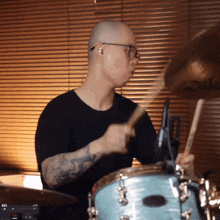 Drumming Chris Cantada GIF