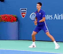 Novak Djokovic Oops GIF - Novak Djokovic Oops Forehand GIFs
