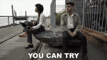 You Can Try Aaron Frazer GIF - You Can Try Aaron Frazer Bad News Song GIFs