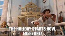 Flushed Away Roddy GIF - Flushed Away Roddy The Holiday Starts Now Everyone GIFs
