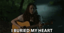 I Buried My Heart Dying Heart GIF - I Buried My Heart Dying Heart Hide This Love GIFs