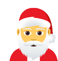 Santa Claus Joypixels Sticker - Santa Claus Joypixels Ho Ho Ho Stickers