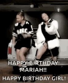 Dancing Happy Birthday Girl GIF - Dancing Happy Birthday Girl Beyonce GIFs