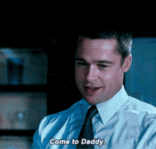 Brad Pitt John Smith GIF - Brad Pitt John Smith Come To Daddy GIFs