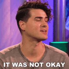 It Was Not Okay Anthony Padilla GIF - It Was Not Okay Anthony Padilla Its Wrong GIFs