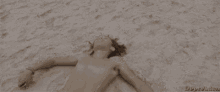 Beach Tired GIF