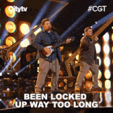 Been Locked Up Way Too Long The Turnbull Brothers GIF - Been Locked Up Way Too Long The Turnbull Brothers Canada'S Got Talent GIFs