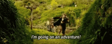 Going On An Adventure Bilbo Baggins GIF - Going On An Adventure Bilbo Baggins The Hobbit GIFs