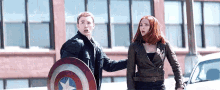 Captain America Chris Evans GIF - Captain America Chris Evans Scarlett Johansson GIFs
