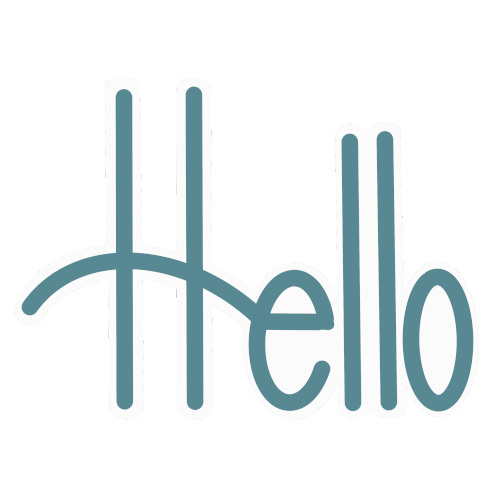 Hello Hi Sticker - Hello Hi Hola Stickers
