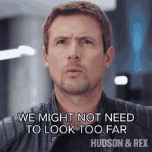 We Might Not Need To Look Too Far Charlie Hudson GIF - We Might Not Need To Look Too Far Charlie Hudson Hudson And Rex GIFs