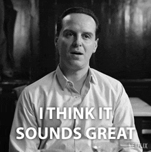 I Think It Sounds Great Tom Ripley GIF - I Think It Sounds Great Tom Ripley Ripley GIFs