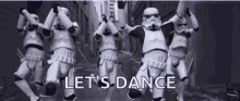 Starwars Stormtroopers GIF - Starwars Stormtroopers Dance GIFs