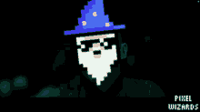 Pixel Wizards Voldemort GIF