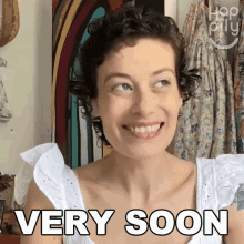 Very Soon Happily GIF - Very Soon Happily At Once GIFs