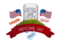 Memorial Day Sticker - Memorial Day Stickers