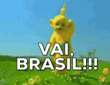 Vai Brasil / Copa Do Mundo / Hexa / Campeão / Futebol / Teletubbies GIF