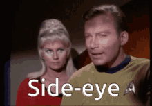 Side Eye Star Trek GIF - Side Eye Star Trek Kirk GIFs