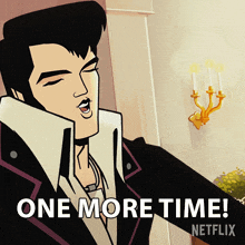 One More Time Agent Elvis Presley GIF - One More Time Agent Elvis Presley Matthew Mcconaughey GIFs
