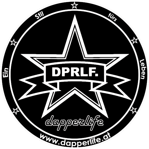 Dprlf Dapperlife Sticker - Dprlf Dapperlife Logo Stickers