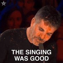 The Singing Was Good Simon Cowell GIF - The Singing Was Good Simon Cowell Britain'S Got Talent GIFs
