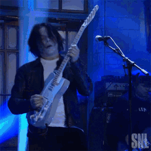 Rocking Out Jack White GIF - Rocking Out Jack White Saturday Night Live GIFs