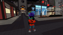 a screenshot of a video game shows a list of players