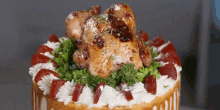 Cranberry Sauce All The Fixins GIF - Cranberry Sauce All The Fixins Cake GIFs