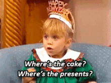 Where'S The Presents? GIF - Wheres The Presents Presents Cake GIFs
