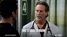 Thats Good To Know Dr Dean Archer GIF - Thats Good To Know Dr Dean Archer Steven Weber GIFs