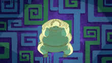 a drawing of a man standing in a maze with the words neko sama written below him