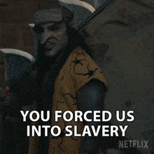 You Forced Us Into Slavery Arlong GIF - You Forced Us Into Slavery Arlong Mckinley Belcher Iii GIFs