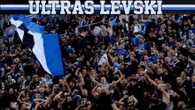 Ultra Levski Flags GIF - Ultra Levski Flags Audience GIFs