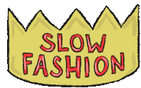 Slow Fashion Green Lifeways Sticker