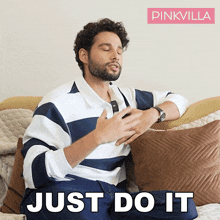 Just Do It Siddhant Chaturvedi GIF - Just Do It Siddhant Chaturvedi Pinkvilla GIFs