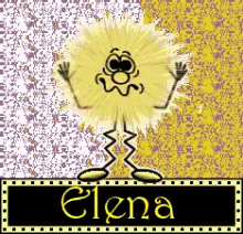 elena elena name flash flashing name