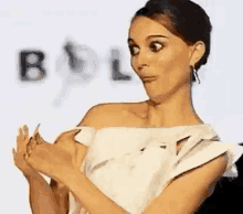 Clapping Hands Claps GIF - Clapping Hands Claps Natalie Portman GIFs